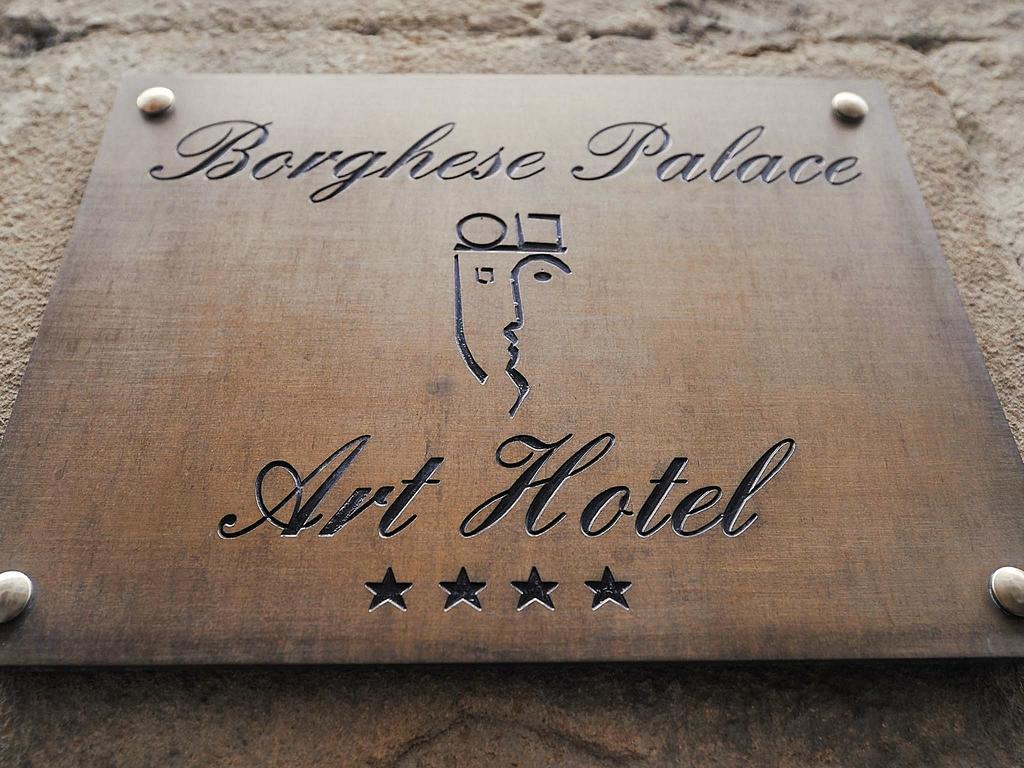 Borghese Palace Art Hotel Florencia Exterior foto